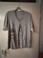 Shirt grijs 2x XL, Kleding | Dames, T-shirts, Maat 46/48 (XL) of groter, Ophalen of Verzenden, Zo goed als nieuw, Korte mouw