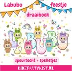 Labubu kinderfeestje draaiboek speurtocht en spellen, Ophalen, Nieuw