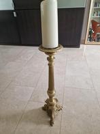 Antieke  Kandelaar - 55cm, Antiek en Kunst, Antiek | Kandelaars, Ophalen of Verzenden, Koper of Brons