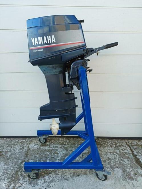 Yamaha | 30 pk | 2 takt| Autolube|Langstaart|, Watersport en Boten, Buiten- en Binnenboordmotoren, Gebruikt, Benzine, Buitenboordmotor