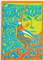 THE DOORS Psychedelic 60s muziek Poster Affiche, Ophalen of Verzenden, Nieuw, Poster, Artwork of Schilderij