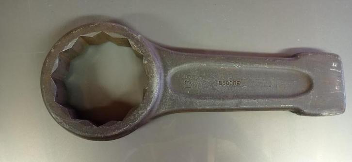 Gedore slag ringsleutel ringslagsleutel 135mm, Auto diversen, Autogereedschap, Zo goed als nieuw, Ophalen of Verzenden