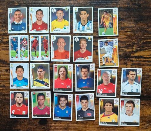 Panini Euro 2008 én 2016  Worldcup Brasil + Russia, Verzamelen, Sportartikelen en Voetbal, Zo goed als nieuw, Poster, Plaatje of Sticker