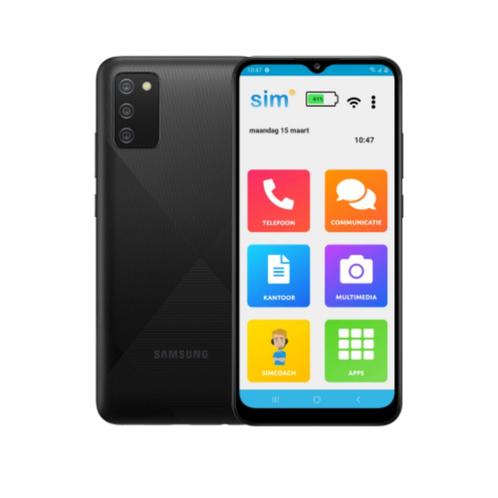 SimPhone 5 senioren smartphone, Telecommunicatie, Mobiele telefoons | Samsung, Zo goed als nieuw, Galaxy A, 32 GB, Zonder abonnement