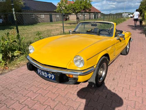 Triumph Spitfire 1.5 TC 1977, Auto's, Triumph, Bedrijf, Te koop, Spitfire, Benzine, Cabriolet, Handgeschakeld, Origineel Nederlands