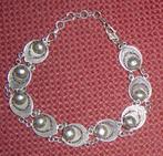 Antieke Zilveren Armband, Ophalen of Verzenden, Zilver, Armband