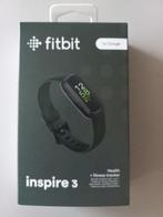 Fitbit Inspire 3, Sieraden, Tassen en Uiterlijk, Sporthorloges, Zwart, Nieuw, Ophalen of Verzenden, Fitbit