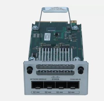 Cisco - C9300-NM-4G= - Catalyst 9300 4 x 1GE Netwerkmodule beschikbaar voor biedingen