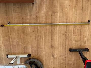 Halterstang 180 cm - Diamater 27,7 mm - schijven van 30 MM beschikbaar voor biedingen