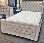 Luxury Bed – Premium Design in Multiple Sizes & Colors, Verzenden, Nieuw, Tweepersoons, Beige