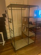 Metalen Wandkast - 160x100x50 cm, Huis en Inrichting, Kasten | Kledingkasten, Ophalen, Met plank(en), Gebruikt, 100 tot 150 cm