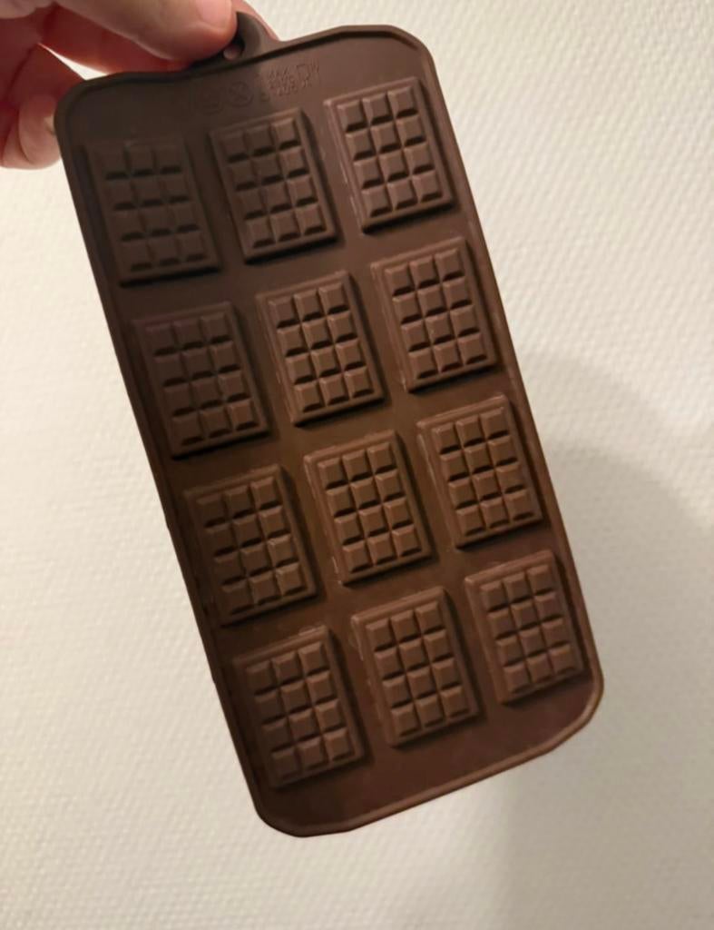 Mold mini chocolade repen reepjes, Hobby en Vrije tijd, Taarten en Cupcakes maken, Ophalen of Verzenden, Zo goed als nieuw, Taarten of Cupcakes