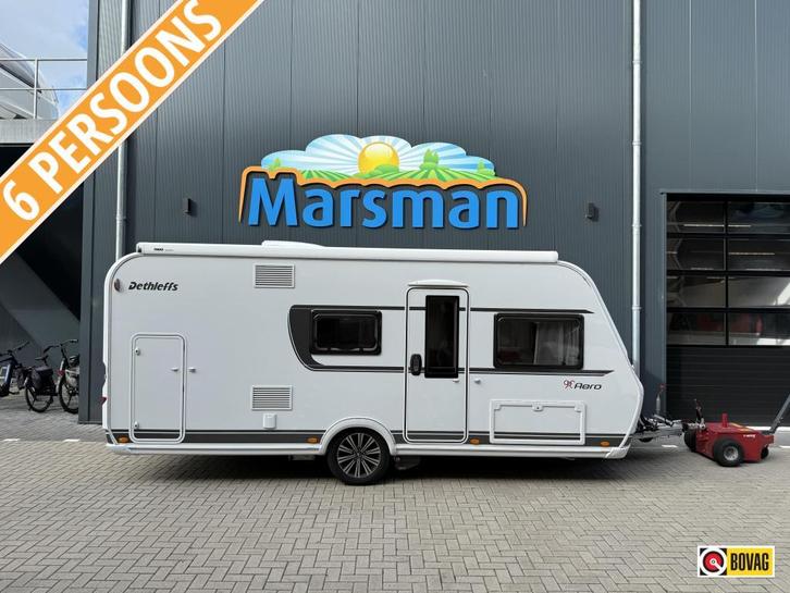 Dethleffs Aero 500 QSK, Caravans en Kamperen, Caravans, tot en met 6, 1000 - 1250 kg, Overige, Dethleffs, Dwarsbed, Overige typen