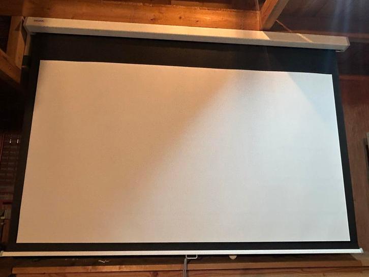 Projecta Projectiescherm  circa 2,10 x 1,20 m, Audio, Tv en Foto, Projectieschermen, Gebruikt, Ophalen