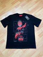 Marc Marquez T-shirt MM93 Shoei-helm Ducati-collectie (L), Maat 52/54 (L), Verzenden, Zwart, Nieuw