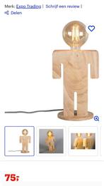 Adam Lamp Hout - Nieuw in Doos, Nieuw, Ophalen of Verzenden, Modern, Minder dan 50 cm