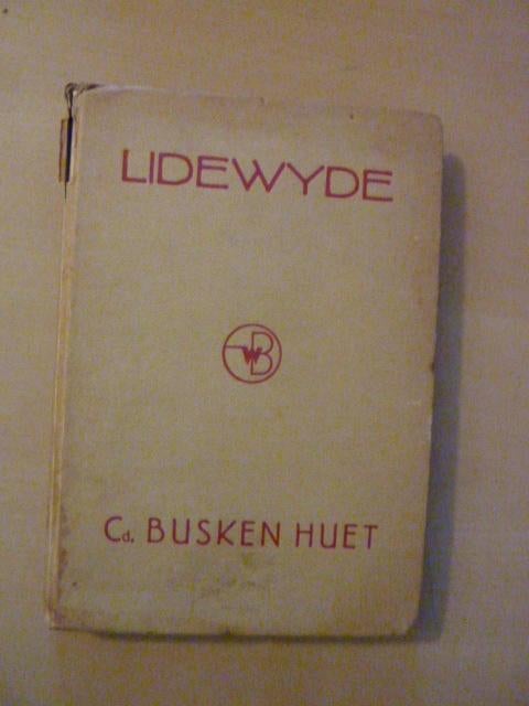 Cd. Busken Huet - Lidewyde, Boeken, Ophalen of Verzenden, Zo goed als nieuw