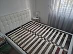 Tweepersoonsbed te koop!, Huis en Inrichting, Slaapkamer | Bedden, Overige materialen, Wit, Tweepersoons, Zo goed als nieuw