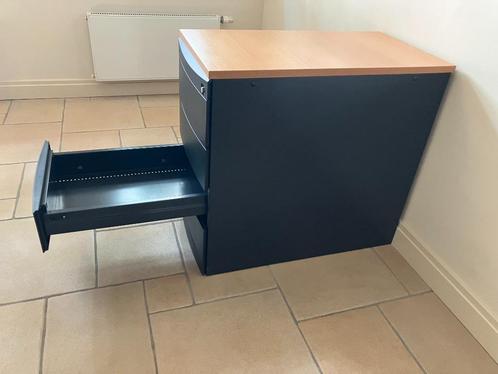 PAMI buroladeblok met 4 lade + pennen lade 80d x 40br, Huis en Inrichting, Bureaus, Zo goed als nieuw, Ophalen