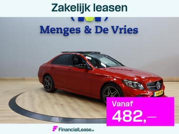 Mercedes-Benz C-Klasse 180 Business Solution AMG Line | Airc beschikbaar voor biedingen