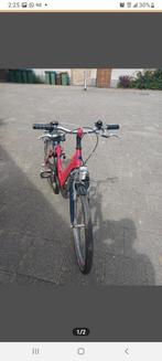 Gazelle kinderfiets - roze 24 wielmaat 36 frame, slot, Gebruikt, Versnellingen, Ophalen of Verzenden, Minder dan 47 cm