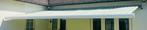 Zonneluifel luifel, 450 cm of meer, Elektrisch, Gebruikt, Knikarmscherm