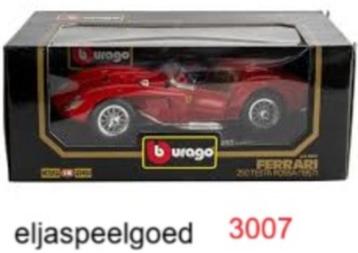 Bburago Ferrari 1:18 250 Testarossa 1957 kleur Rood 3007 beschikbaar voor biedingen
