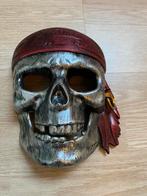 Piraten maskers piratenmasker zilver plastic piraat feest, Nieuw, Ophalen of Verzenden, Halloween