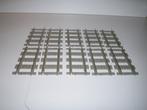 10 LEGO 4515 9v Rails Recht GRIJS perfecte staat.!., Ophalen of Verzenden, Zo goed als nieuw, Complete set, Lego
