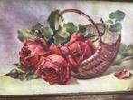Olieverf schilderij met rozen, Verzenden