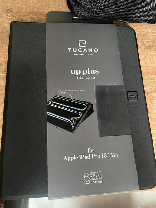 nieuw Tucano Up Plus Folio Case voor de iPad Pro 13 (2024), Computers en Software, Tablet-hoezen, Nieuw, Bescherming voor- en achterkant