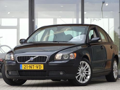 Volvo S40 2.4 I 170PK Geartronic 2004 Zwart, Auto's, Volvo, Particulier, S40, ABS, Bluetooth, Centrale vergrendeling, Climate control
