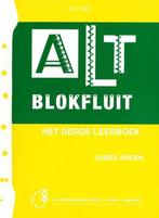 Altblokfluit 3e leerboek, Muziek en Instrumenten, Bladmuziek, Ophalen of Verzenden, Nieuw, Les of Cursus, Populair