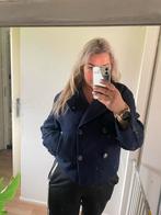 ZGAN Blauwe Manteljas the sting - Maat M, Kleding | Dames, Jassen | Winter, Ophalen of Verzenden, Zo goed als nieuw, Maat 38/40 (M)