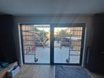 Schuifpui merk unilux 310x210 incl hordeur, Ophalen, Gebruikt, 225 cm of meer, Schuifpui