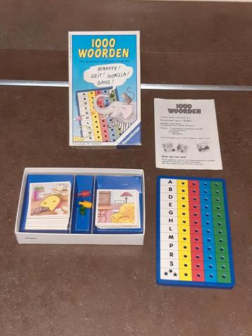 1000 woorden nieuwstaat 1992 Ravensburger beschikbaar voor biedingen