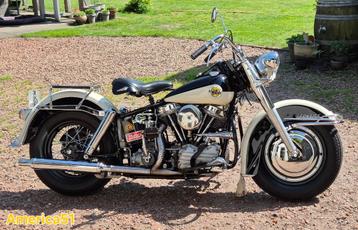 1958 Harley Davidson FL1200 Panhead Duo Glide in TOP staat beschikbaar voor biedingen
