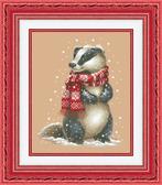 # Nieuw compleet borduurpakket; Das #, Hobby en Vrije tijd, Borduren en Borduurmachines, Ophalen of Verzenden, Nieuw, Handborduren