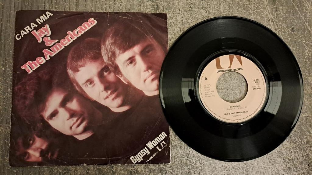 Jay and the americans  - cara mia, Gebruikt, 7 inch, Single, Ophalen of Verzenden