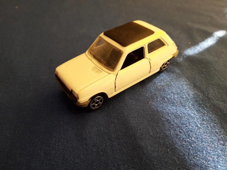 Renault 5 wit 1972 – Norev Jetcar 1:43, Hobby en Vrije tijd, Modelauto's | 1:43, Zo goed als nieuw, Auto, Norev, Ophalen of Verzenden
