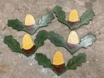 28 stuks houten eikels- straatversiering thema herfst/natuur, Ophalen of Verzenden, Gebruikt, Versiering, Overige