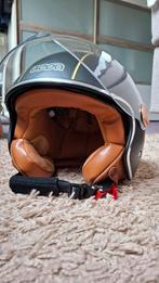 Beon B120 matt zwarte scooterhelm maat S, Ophalen of Verzenden, Zo goed als nieuw, Small, Beon