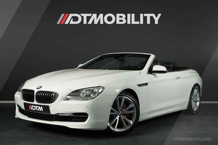 BMW 6 Serie Cabrio 640i High Executive | Bomvol | Nightvisio, Auto's, BMW, Bedrijf, Te koop, 6-Serie, 360° camera, ABS, Achteruitrijcamera