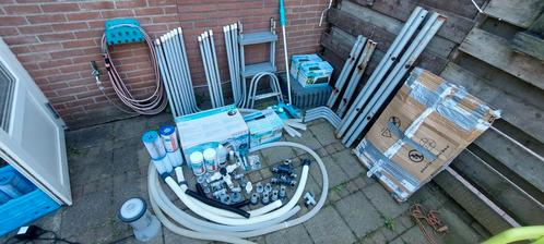 Bestway 2,82m x 1,96m x 84cm plus extra opties, Tuin en Terras, Zwembaden, Gebruikt, Minder dan 80 cm, 200 tot 400 cm, Rond, Ophalen