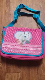 Schoudertas paard roze, Ophalen, Minder dan 30 cm, Roze, Schoudertas