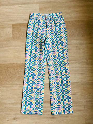 Zara broek jeans denim pastel anna nina stueglitz  beschikbaar voor biedingen