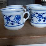 Bohemia Zwiebelmuster Mokjes - Set van 4, Ophalen of Verzenden