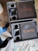 Panasonic WS-A200E Speakers - 250W - Carnaval/Auto, Gebruikt, 120 watt of meer, Front, Rear of Stereo speakers, Ophalen