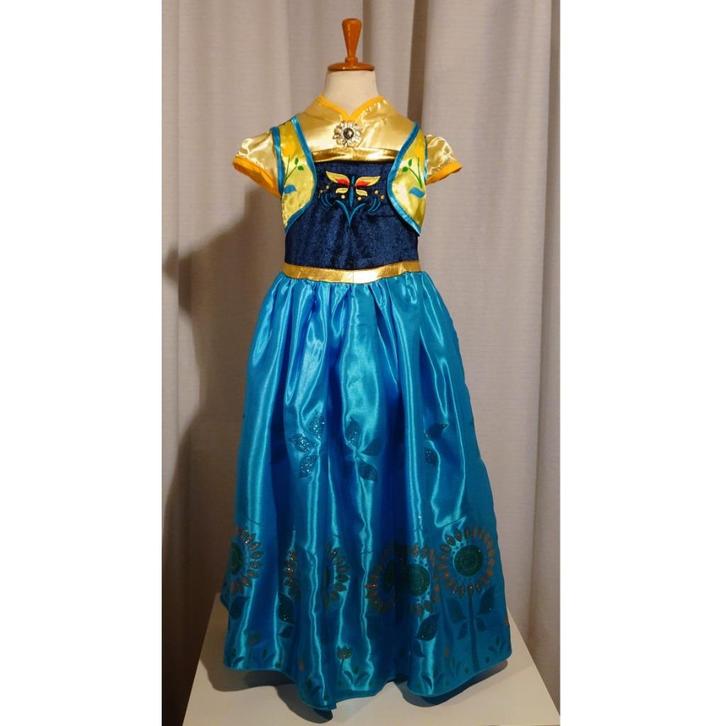 Nieuw ! Fever Anna Prinsessenjurk Maat 110 ( Model C ), Kinderen en Baby's, Carnavalskleding en Verkleedspullen, Nieuw, Meisje