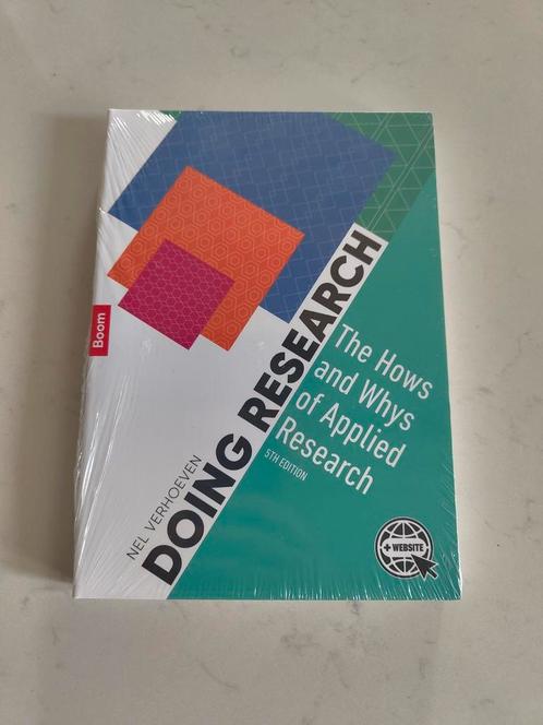 Nel Verhoeven - Doing Research, Boeken, Wetenschap, Zo goed als nieuw, Ophalen of Verzenden
